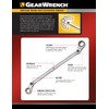 GEARWRENCH 85484 17mm x 18mm Indexing Double Box Ratcheting Wrench