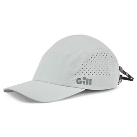 Gill Verso Sailing Cap - Lightweight, Wicking & UPF 50+ Sun Protection (Grey)