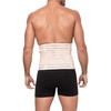 Channo Men's Women's Double Fit Strong Back Belt, Beige (vison).