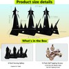 WHCDSTGJ Metal Anti Climb Spikes for Fences and Walls. Effectively