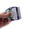Metal Detector Friendly Lanyard with Badge Holder - 2 Card