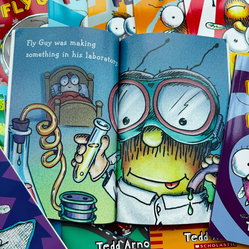 Fly Guy 1-15 Complete Collection Series Pack Set, 15 pcs