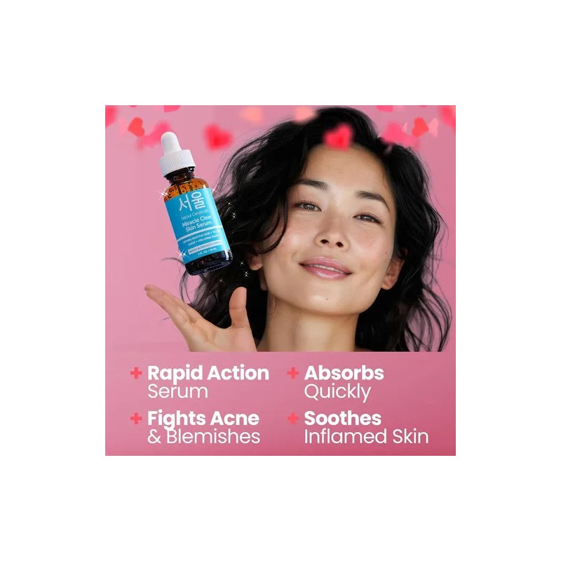 Sérum Coreano Para El Acné De Seoulceuticals, Tratamiento Pa