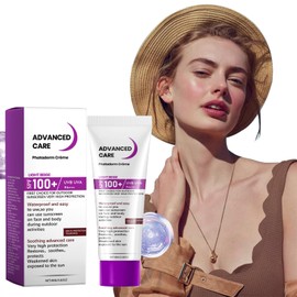 Sonnencreme,Sonnencreme Für Gesicht Und Körper,Sehr Hoher Schutz, Beruhigende Sunscreen, Nicht Fettend Einfach Anzuwendend Sonnenschutz Für Reisen Outdoor Sport