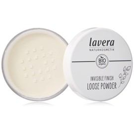 lavera Invisible Finish Loose Powder - transparent - Organic Rice Powder & Organic Tapioca - Mattifying - Long-Lasting - Vegan (1 x 11g)