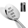 XIKAINUO Joey Doesn't Share Food Engraved Spoon - The Friend