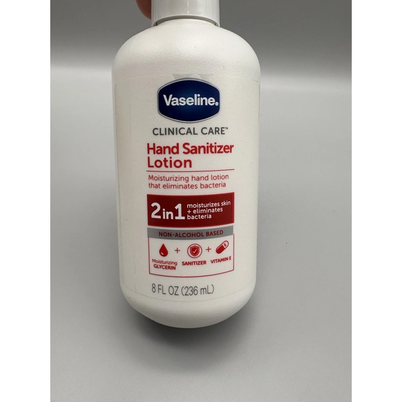 Vaseline New Vaseline Clinical Care Hand Sanitizer Lotion With Pump