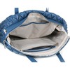 Tecpex Quilted Puffer Tote, Cotton Padded and Foldable Travel Handbag
