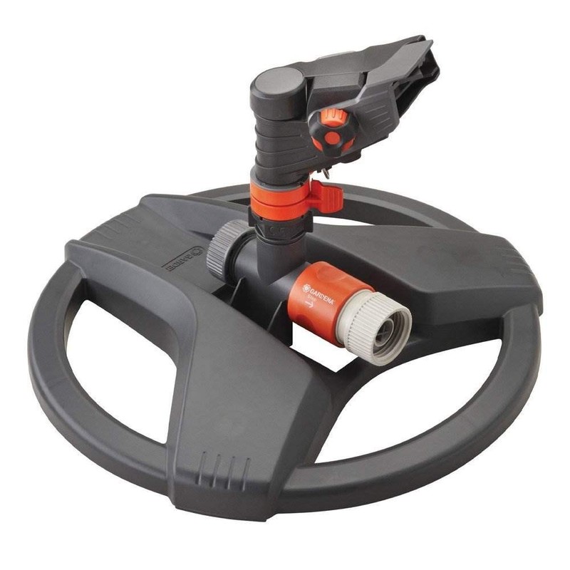 Gardena (38142) Classic Impulse Sprinkler on Weighted Sled Base. Include