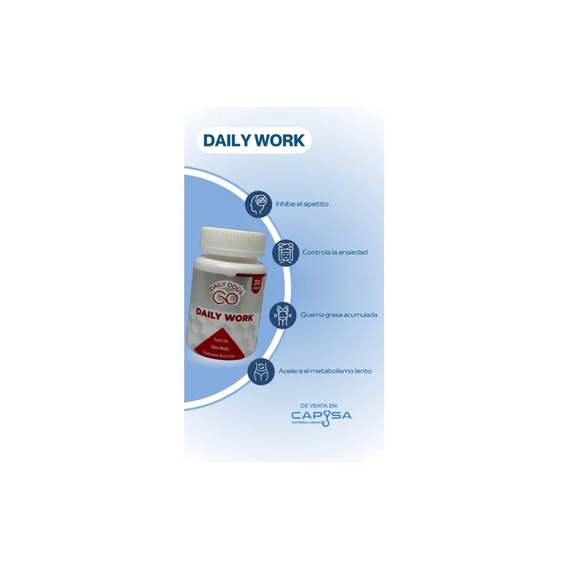 Daily Work Suplemento Quema Grasa