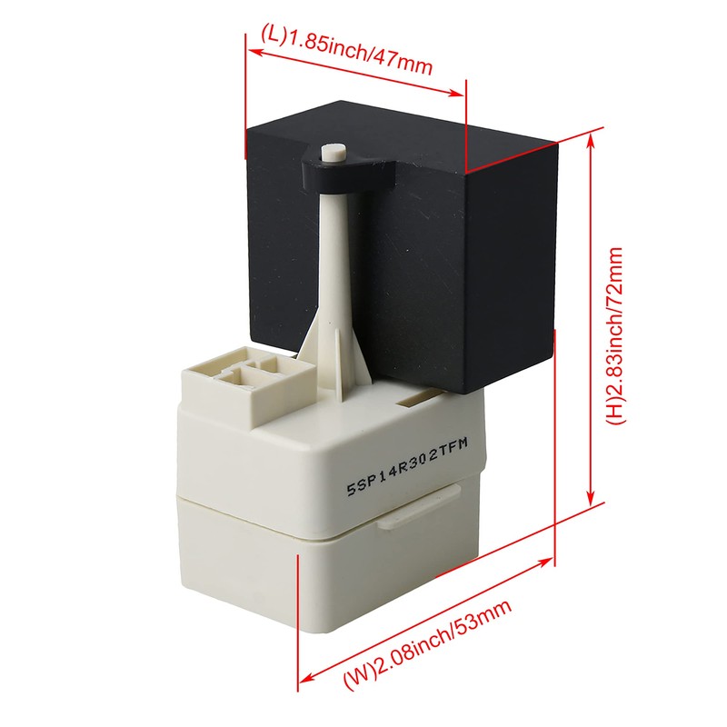 Mxfans Refrigerator Compressor Start Relay & Capacitor Relay Overload Start