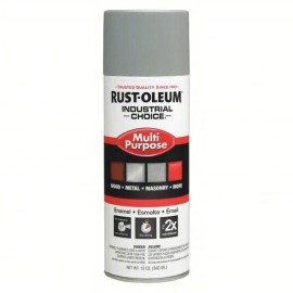 Rust-Oleum 214645 Spray Paint, ANSI 61 Light Gray, Gloss, 12 oz.
