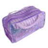 Waterproof swim bag, purple waterproof bag, transparent bag / 방수 수영 가방 보라 방수가방 투명가방