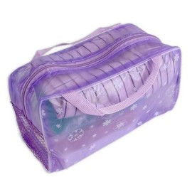 Waterproof swim bag, purple waterproof bag, transparent bag / 방수 수영 가방 보라 방수가방 투명가방