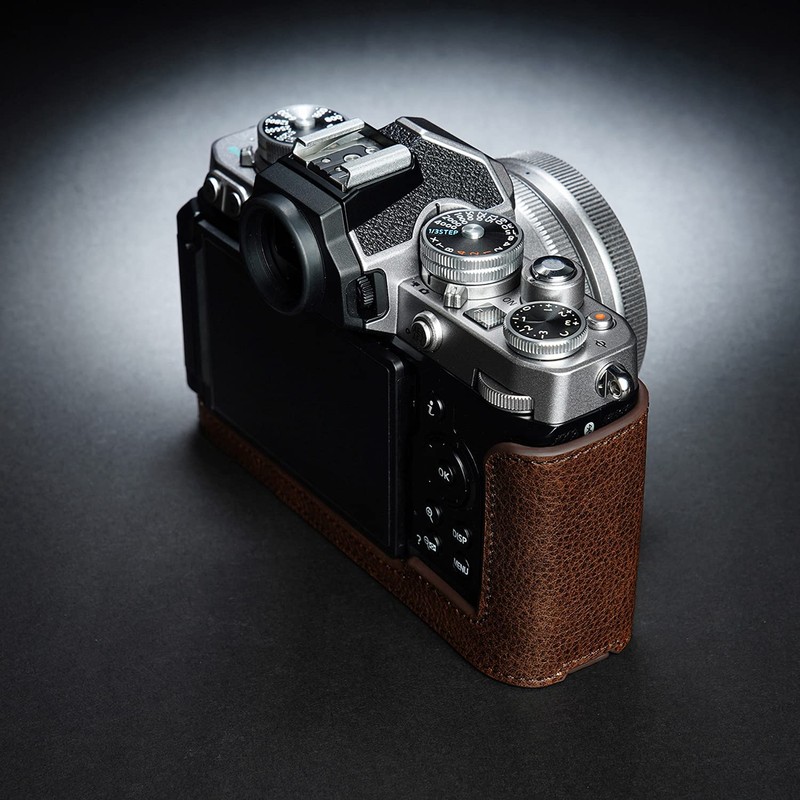 TP Original Nikon Z fc Body Half Case Dark Brown