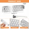 Grease Gate Blocker for Blackstone Griddle Accessory, Includes Brush