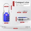 Joyway TSA Approved Luggage Lock, 3 Digit Combination Cable Lock
