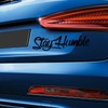 Stay Humble Windshield Sticker, Car Door Stay Humble Decal, Waterproof