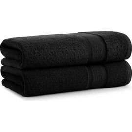 Textile Do 2 X Luxury Hand Towel Set (50 x 80 cm-800 GSM) 100% Egyptian Cotton Hand Towels Super Soft High Absorbent Towels