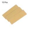 HARFINGTON 15pcs Micro Sander Paper 150 Grit 3.5x1.2 Inch Mini