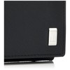Dunhill 001 Men's Long Wallet PLAIN Black, 001 black