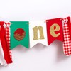 Raoformi Meatball Theme First Birthday High Chair Banner