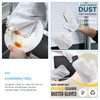 20Pcs Non-Woven Fabric Dusting Gloves with Z Design for Effective