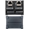 Harrisen RJ45 8P8C DIN Interconnect Mount Ethernet Connector Distribution Breakout