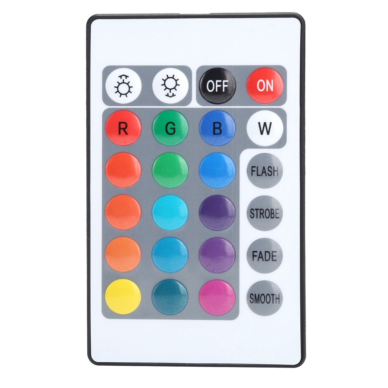 LED 16 Colors Remote Control Night Light USB Charging Waterproof