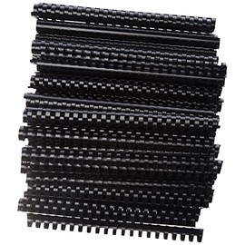 Peach PB422 Plastic Binding Combs A4 22 mm for 210 Sheets Pack of 50), Black