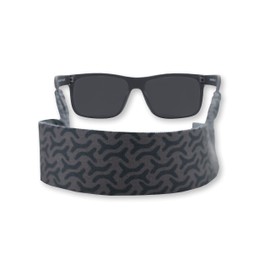 Carson Neoprene Eyewear Retainer Strap for Sunglasses and Eyewear, Onyx Gray (ER-70BLK)