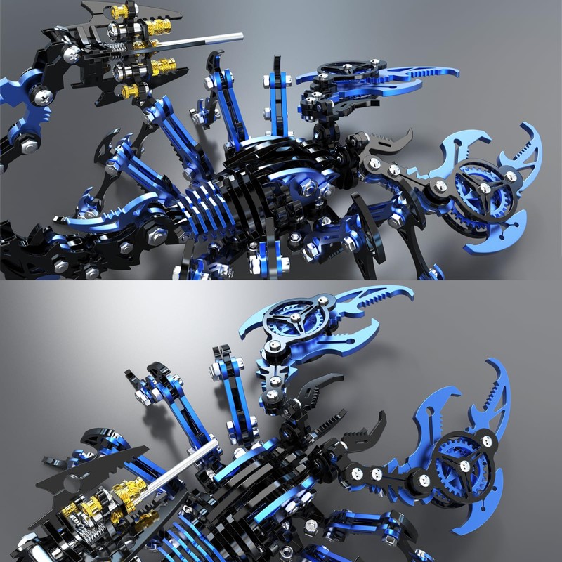 QUXOZHLU 3D Metal Puzzle, 3D Puzzle for Adults, 3D Metal