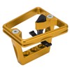 Folding Bike Front Carrier Adapter Aluminium Alloy Hollow Carved Mount