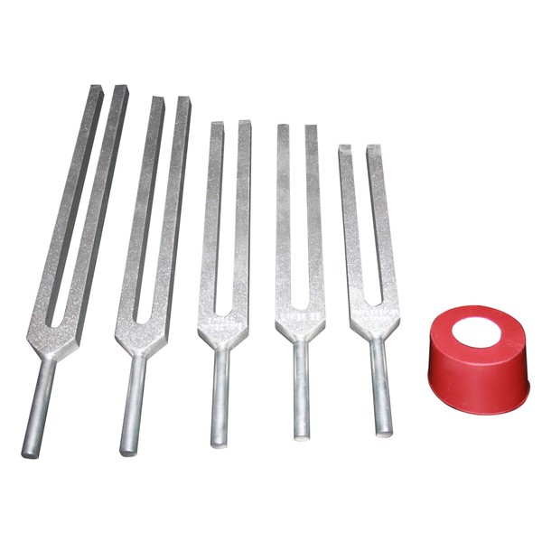 Radical Professional 5 pc Sharps Tuning Forks + Free Activator and Pouch