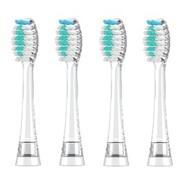 Dada-Tech Kids Electric Toothbrush Replacement Heads for DT-BB1, DT-K6, SG-513, SG-977- Pack of 4 (Large Age 3+)