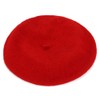 Wool Beret Hat for Women Girl Winter Warm French Beanies
