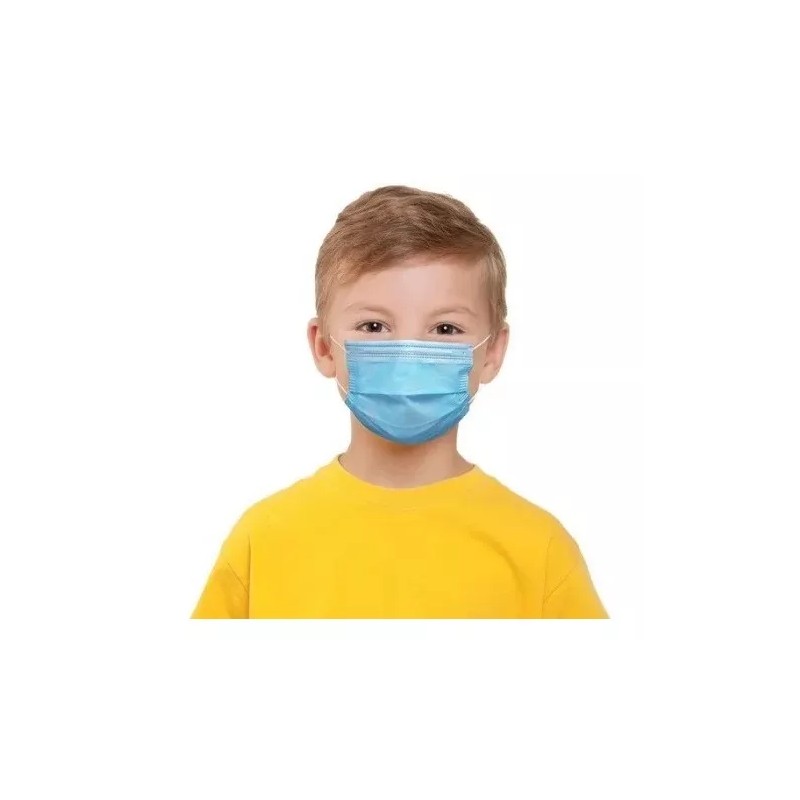 AMBIDERM KIDS Cubre Boca Para Niños Ambiderm Colores Sin Diseños