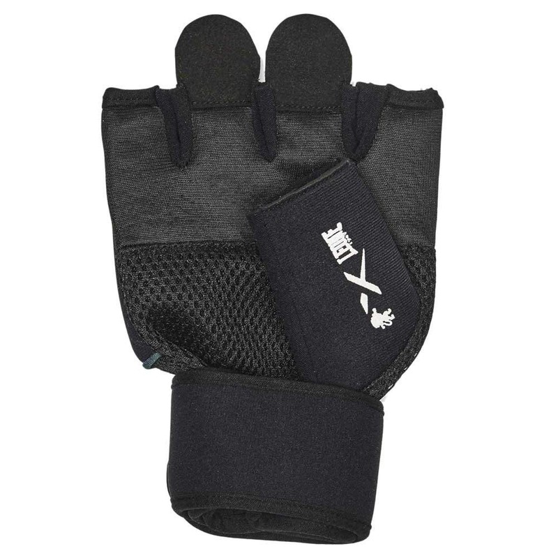 LEONE 1947 Guanti da Fitness Basic Fit, Unisex Adulto, Nero,