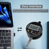 Electronic Digital Dial Gauge,with A Range of 0.5in/12.7mm and A