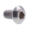 Prime-Line 9169040 Socket Cap Screws, Button Head, Hex (Allen) Drive,