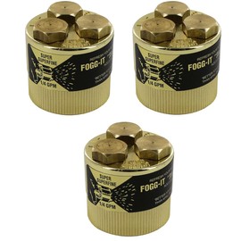 Fogg It Misting Watering Nozzle 1/4 GPM - Super SuperFine Volume (Pack of 3)