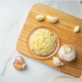 HIC Kitchen Mini Garlic Grater Slicer, Stainless Steel, Set of 2