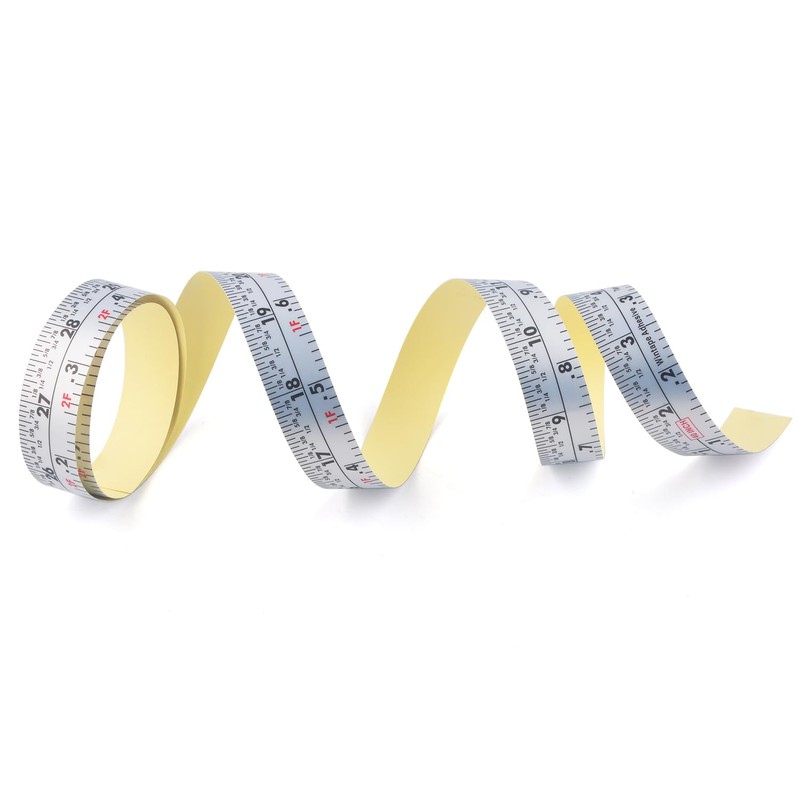 WIN TAPE Workbench Ruler Adhesive Backed Tape Measure - 40
