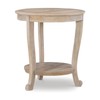 Aubert Accent Side Table, Natural