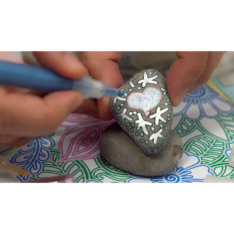 Marvin's Magic - Amazing Silver Rainbow Markers - 12 Markers