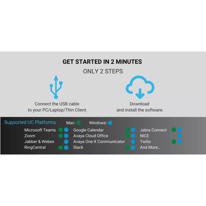 Kuando Busylight UC Omega (15410) - Presence Light and Ringer