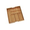 Lipper International Bamboo Expandable 23-Inch Drawer Organizer
