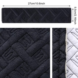 Tatuo 4 Pack Car Seat Belt Pads Seatbelt Protector Soft Comfort Seat Belt Shoulder Strap Covers Harness Pads Seat Belt Covers Helps Protect Your Neck and Shoulder (Black)