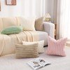 decorUhome Faux Fur Throw Pillow Covers 12x20 Set of 2,