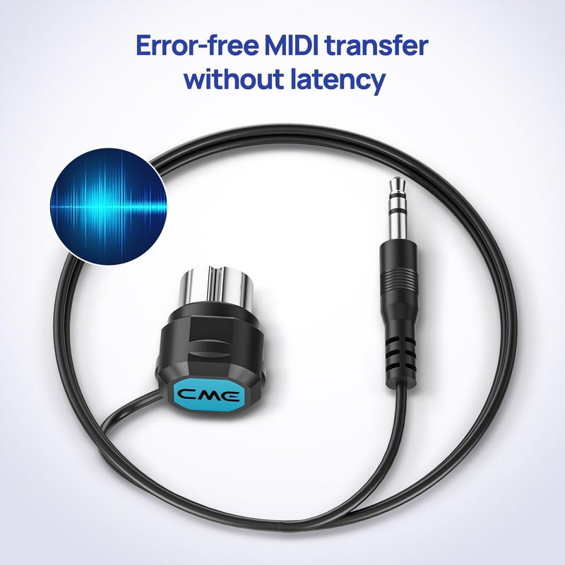CME TRS MIDI Cable 4-Pack - Straight TRS Type A